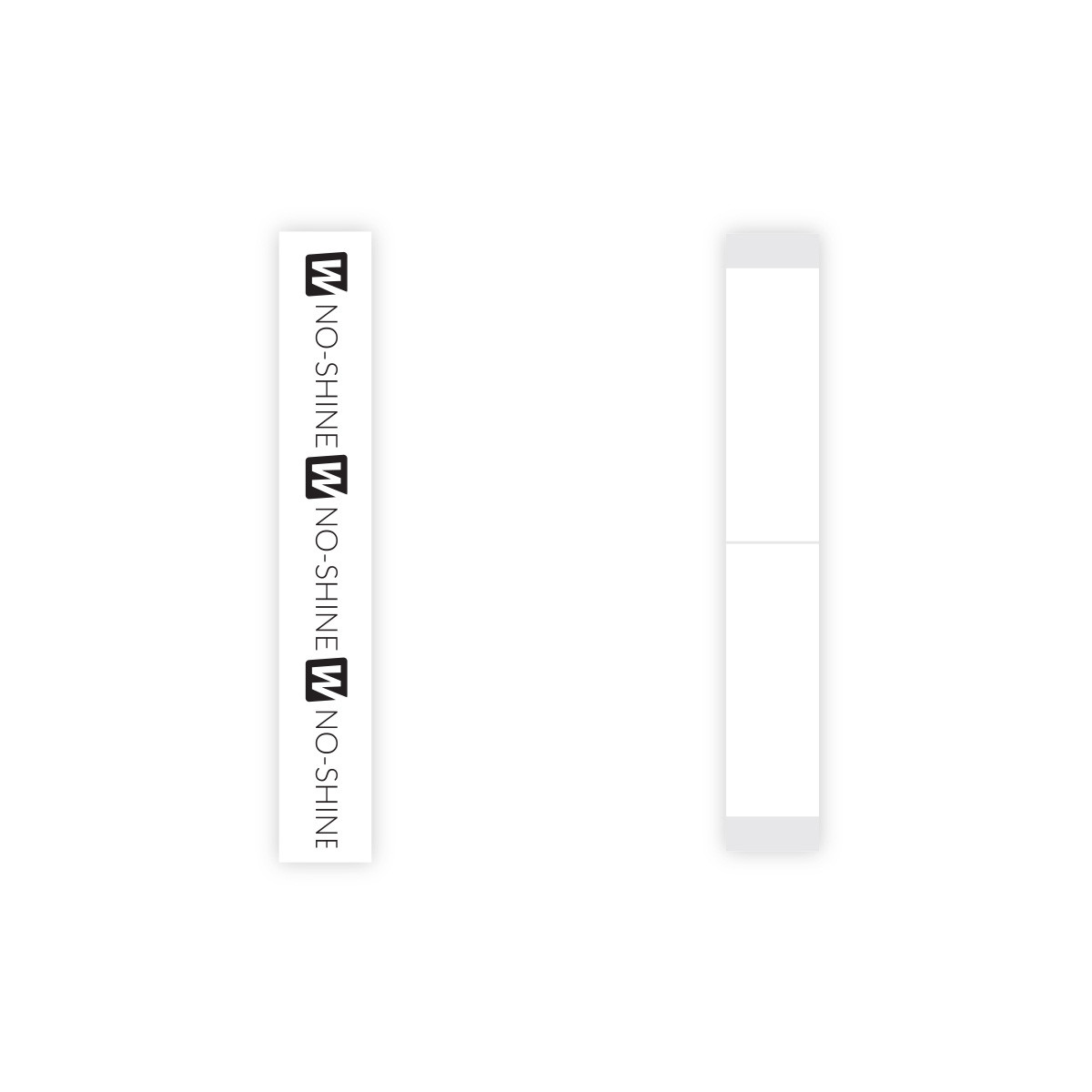 NO-SHINE -1/2"x3" CONTOUR, 36PC/BAG NO-SHINE -1/2"x3" CONTOUR, 36PC/BAG